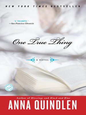 cover image of One True Thing